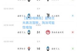 【爱游戏娱乐】亚特兰大再次落败，淘汰可能性增加
